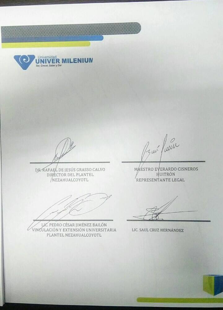 Firma de Convenio Universidad UNIVER MILENIUM (2)